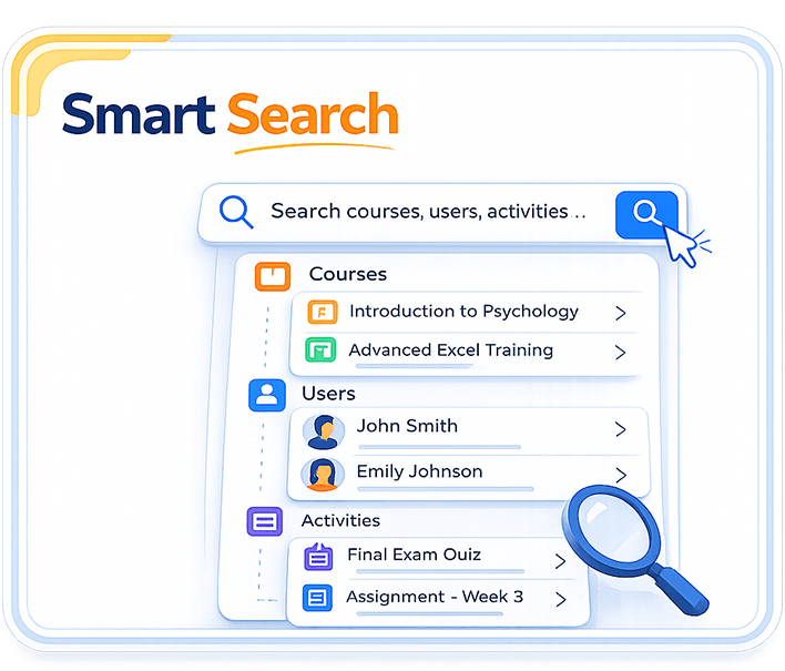 featured-smart-search-landing-page Smart Search plugin for Moodle